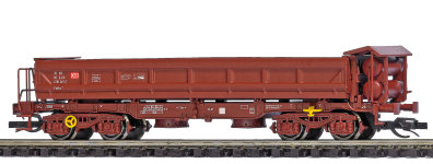 Busch 31421 - TT - Zweiseiten-Kippwagen Fakks, DB, Ep. V